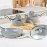 Salter BW04151G1EU7 Timeless Collection Stainless Steel 5 Piece Pan Set
