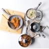 Salter BW04151G1EU7 Timeless Collection Stainless Steel 5 Piece Pan Set
