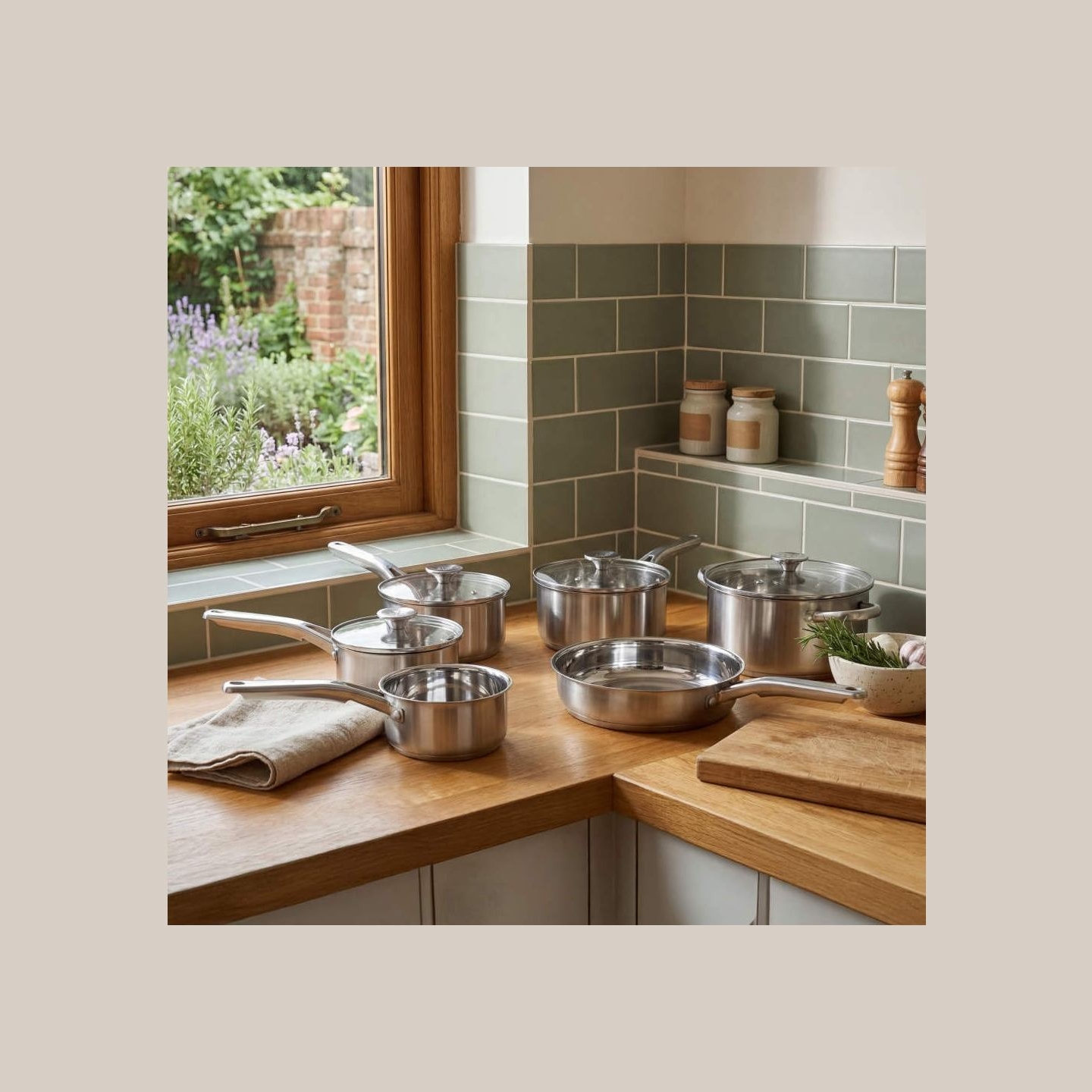Salter BW14387 Signature 6 Piece Pan Set
