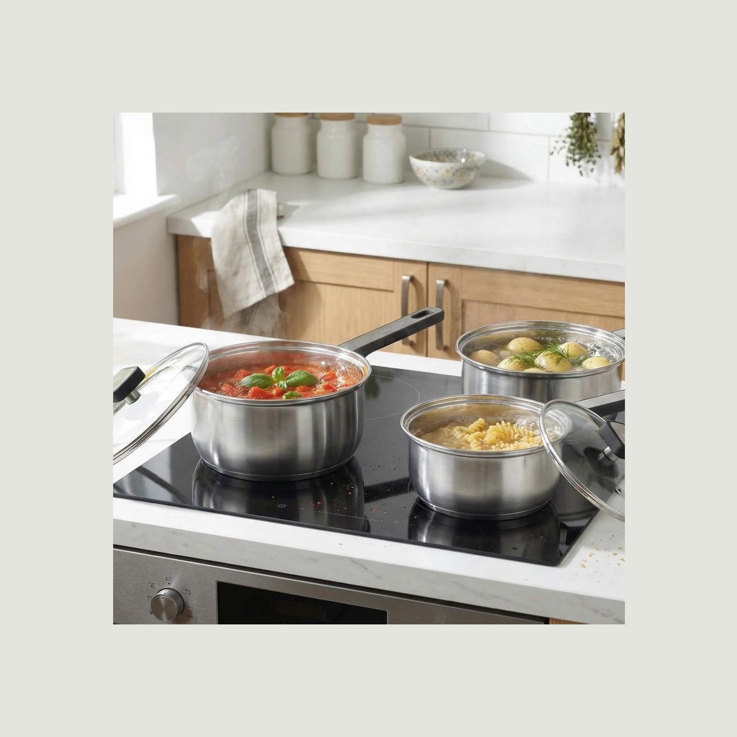 Salter BW14629 Expert 5 Piece Pan Set