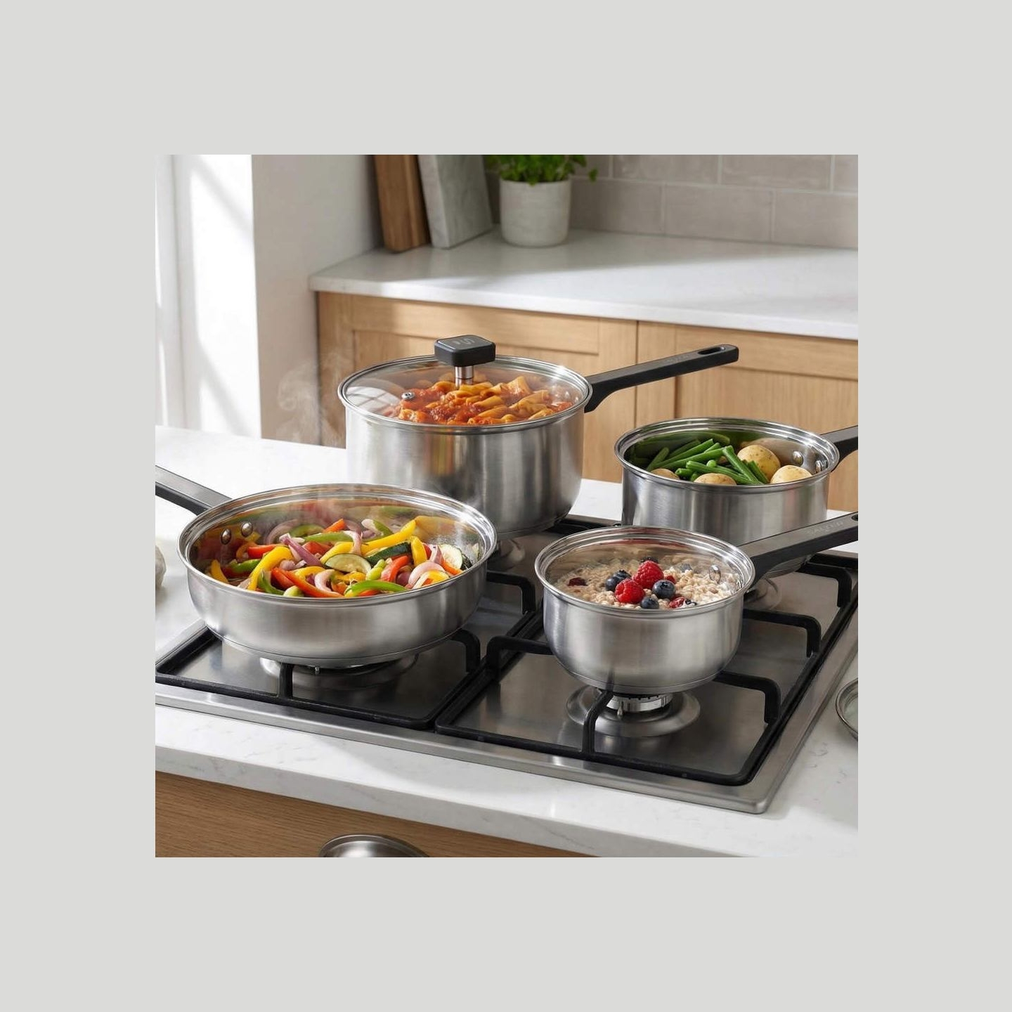 Salter BW14629 Expert 5 Piece Pan Set