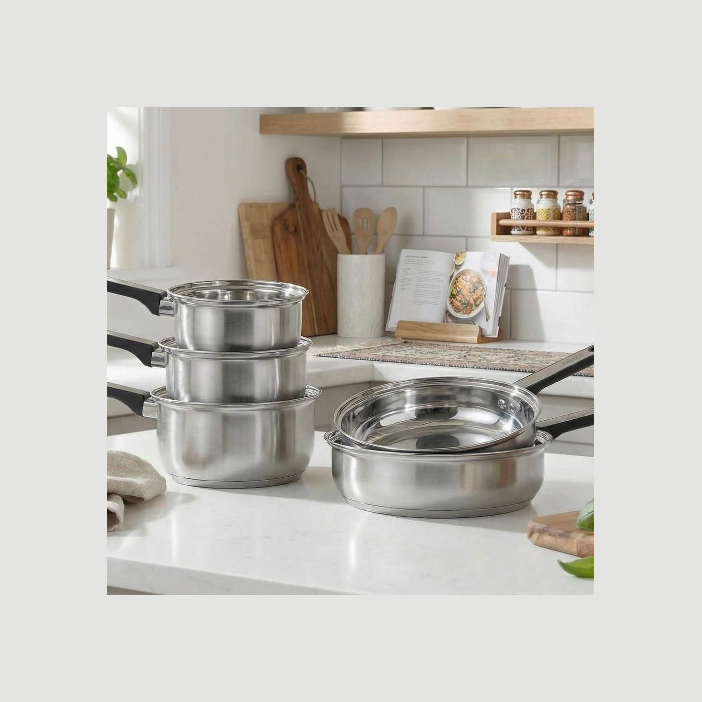 Salter BW14629 Expert 5 Piece Pan Set