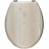 Beldray LA033710WOAKPFEU7  Wooden MDF Toilet Seat,  White Oak