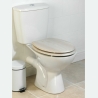 Beldray LA033710WOAKPFEU7  Wooden MDF Toilet Seat,  White Oak
