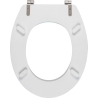 Beldray LA033758WFPEU7 Tongue & Groove Toilet Seat
