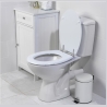 Beldray LA033758WFPEU7 Tongue & Groove Toilet Seat