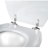 Beldray LA033758WFPEU7 Tongue & Groove Toilet Seat