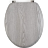 Beldray LA00000074GRYPEU7 Wooden Toilet Seat