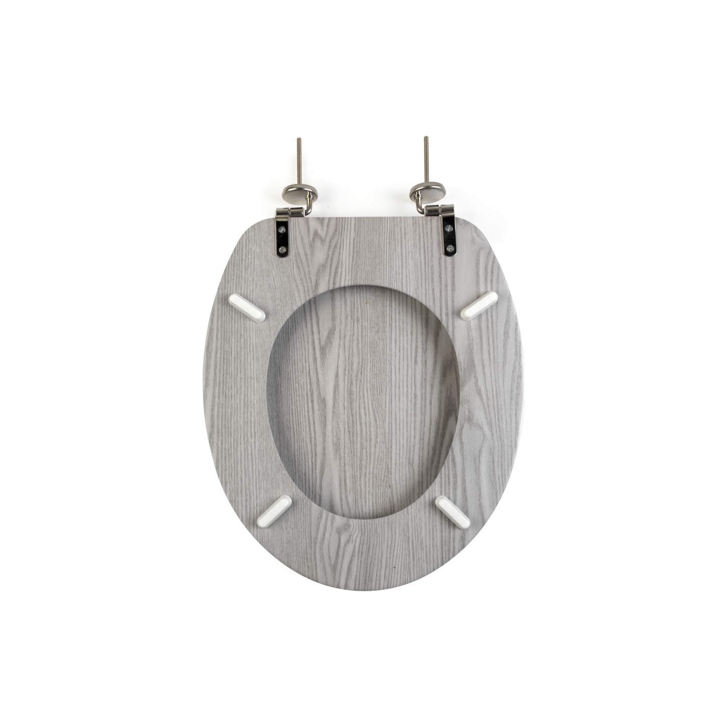 Beldray LA00000074GRYPEU7 Wooden Toilet Seat