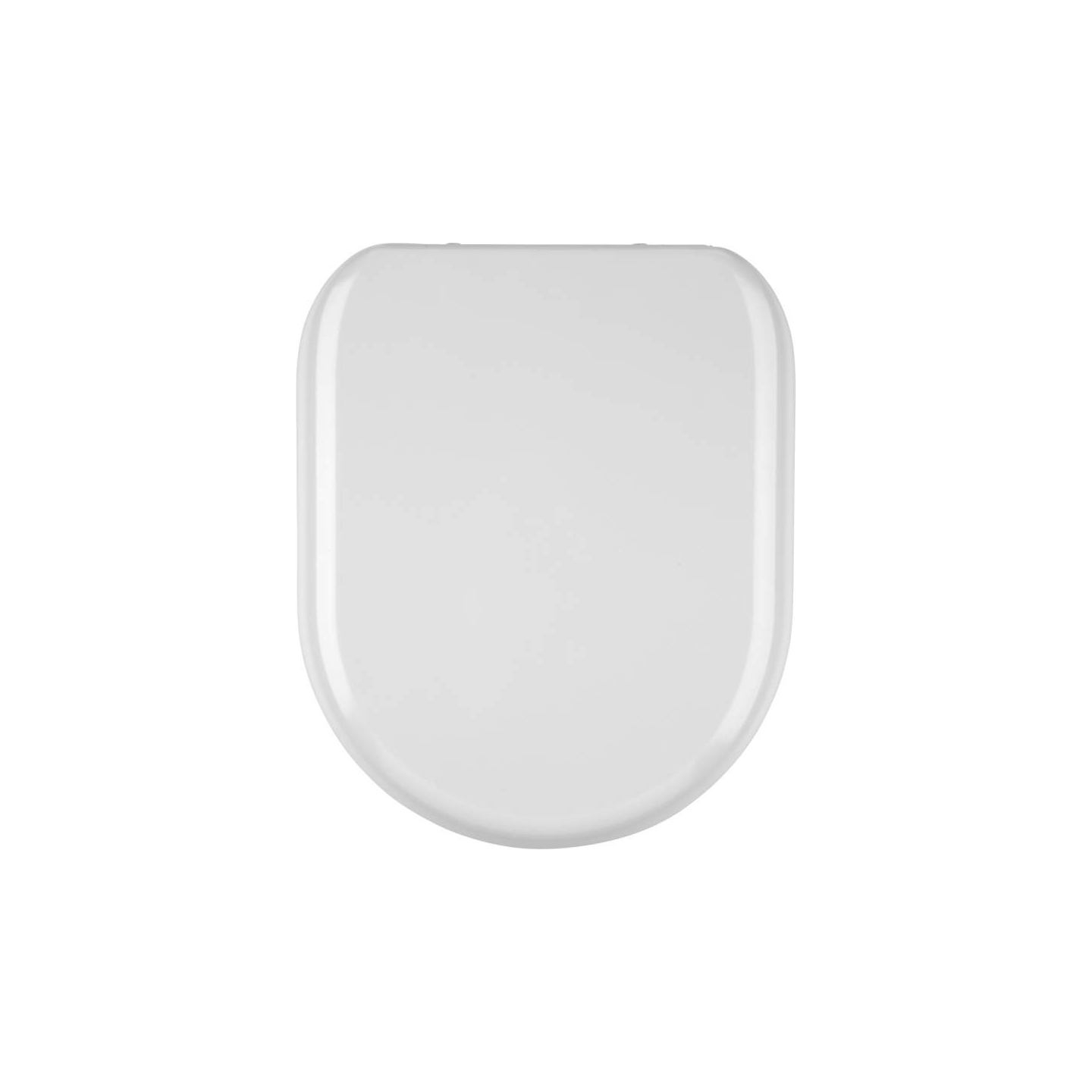 Beldray LA072771PEU7 Anti-bac D-shaped Toilet Seat, White