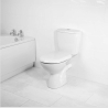 Beldray LA072771PEU7 Anti-bac D-shaped Toilet Seat, White
