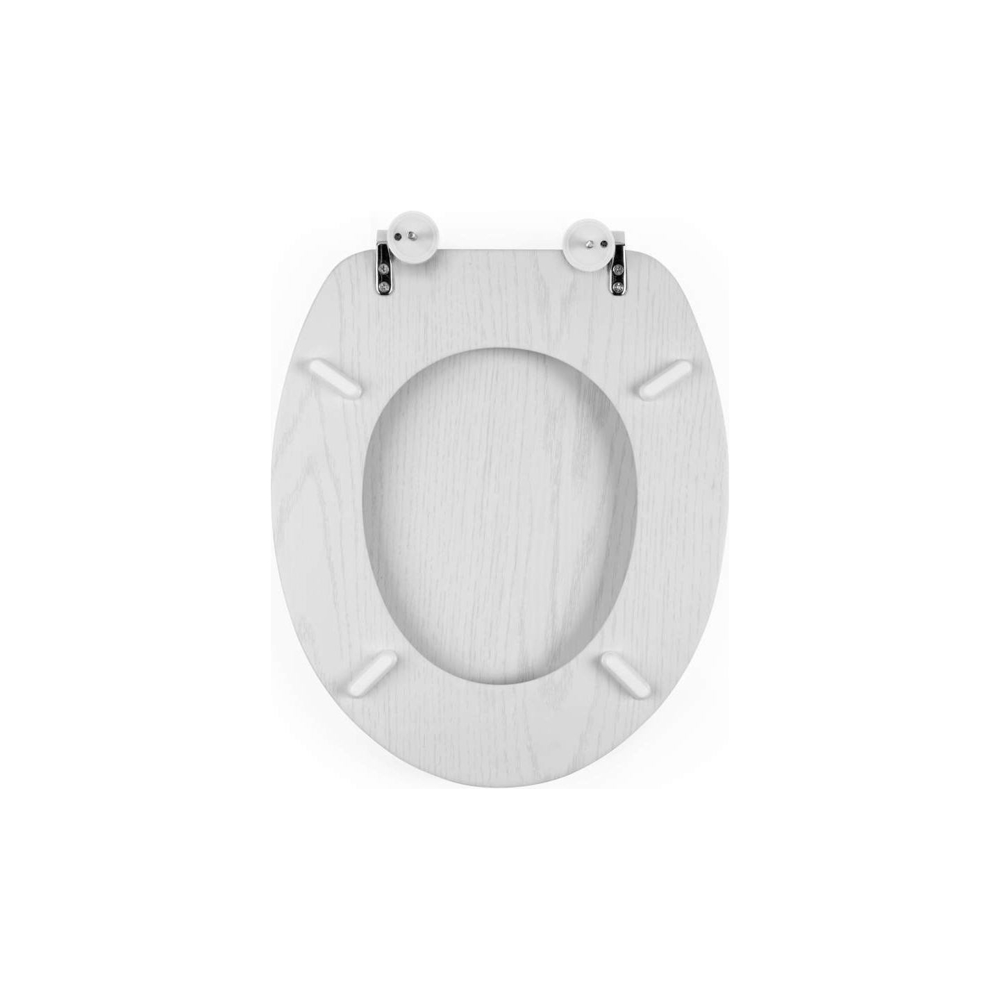 Beldray LA00000073WHTEU7 Wooden Toilet Seat