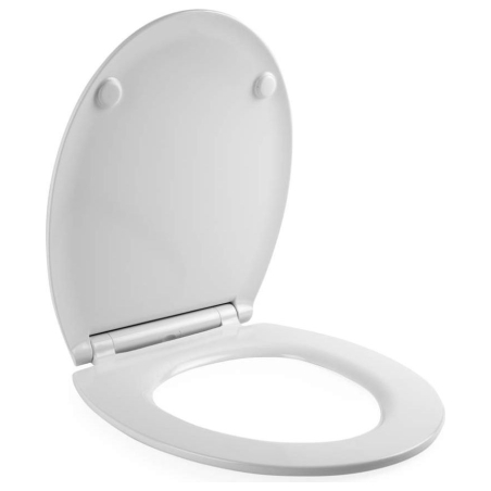 Beldray LA00000201WPEU7 Anti-bac Ultra-Slim Toilet Seat, White