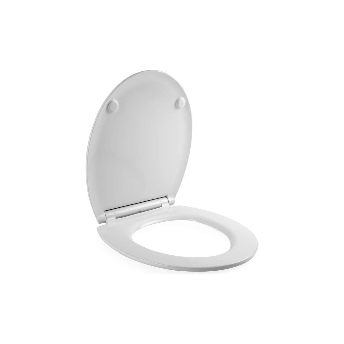 Beldray LA00000201WPEU7 Anti-bac Ultra-Slim Toilet Seat, White