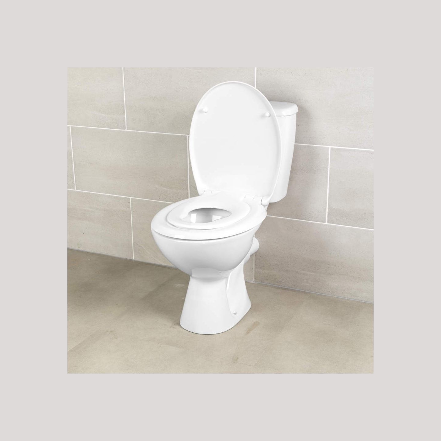 Beldray LA037185EU7 Anti-bac Family Toilet Seat, White