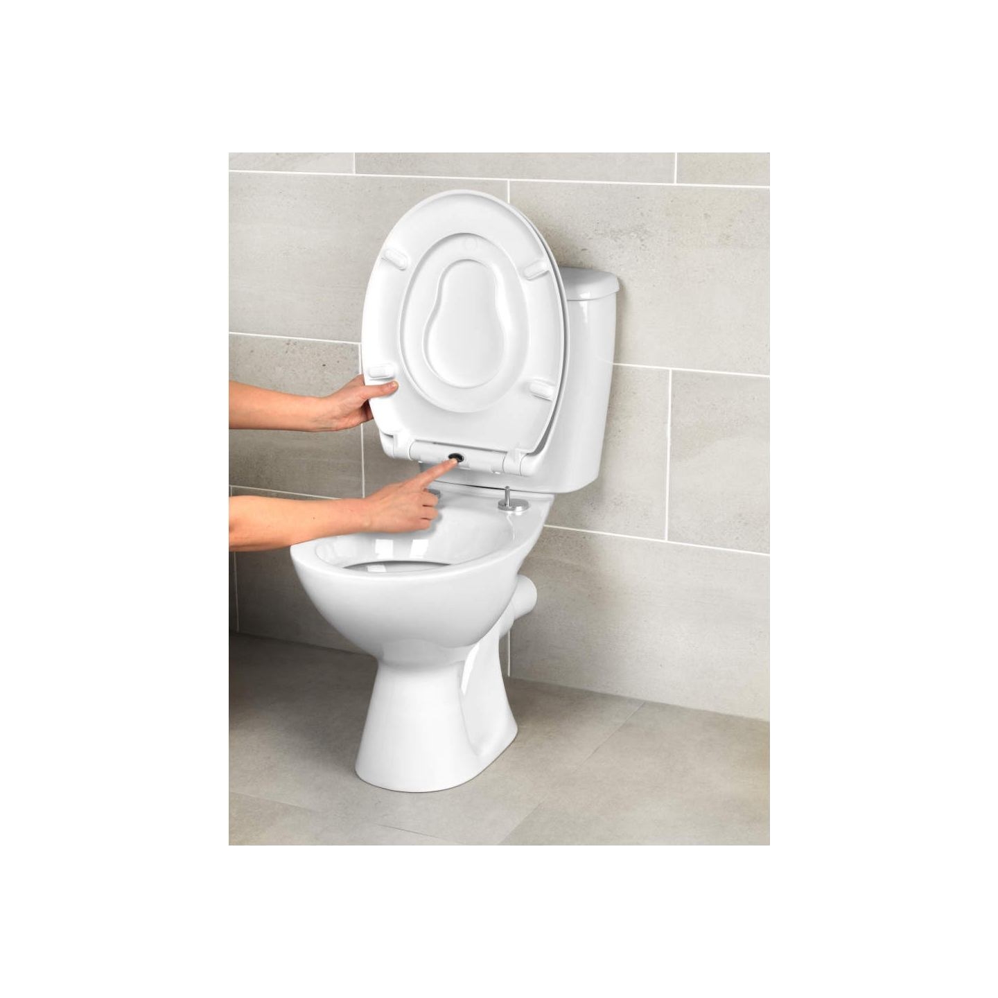Beldray LA037185EU7 Anti-bac Family Toilet Seat, White