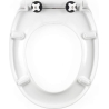 Beldray LA037062PEU7 Anti-bac Quick-release Toilet Seat, White