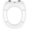 Beldray LA037062PEU7 Anti-bac Quick-release Toilet Seat, White