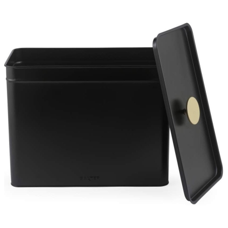 Salter BW14371 Alchemy Bread Bin, Black
