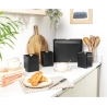Salter BW14371 Alchemy Bread Bin, Black