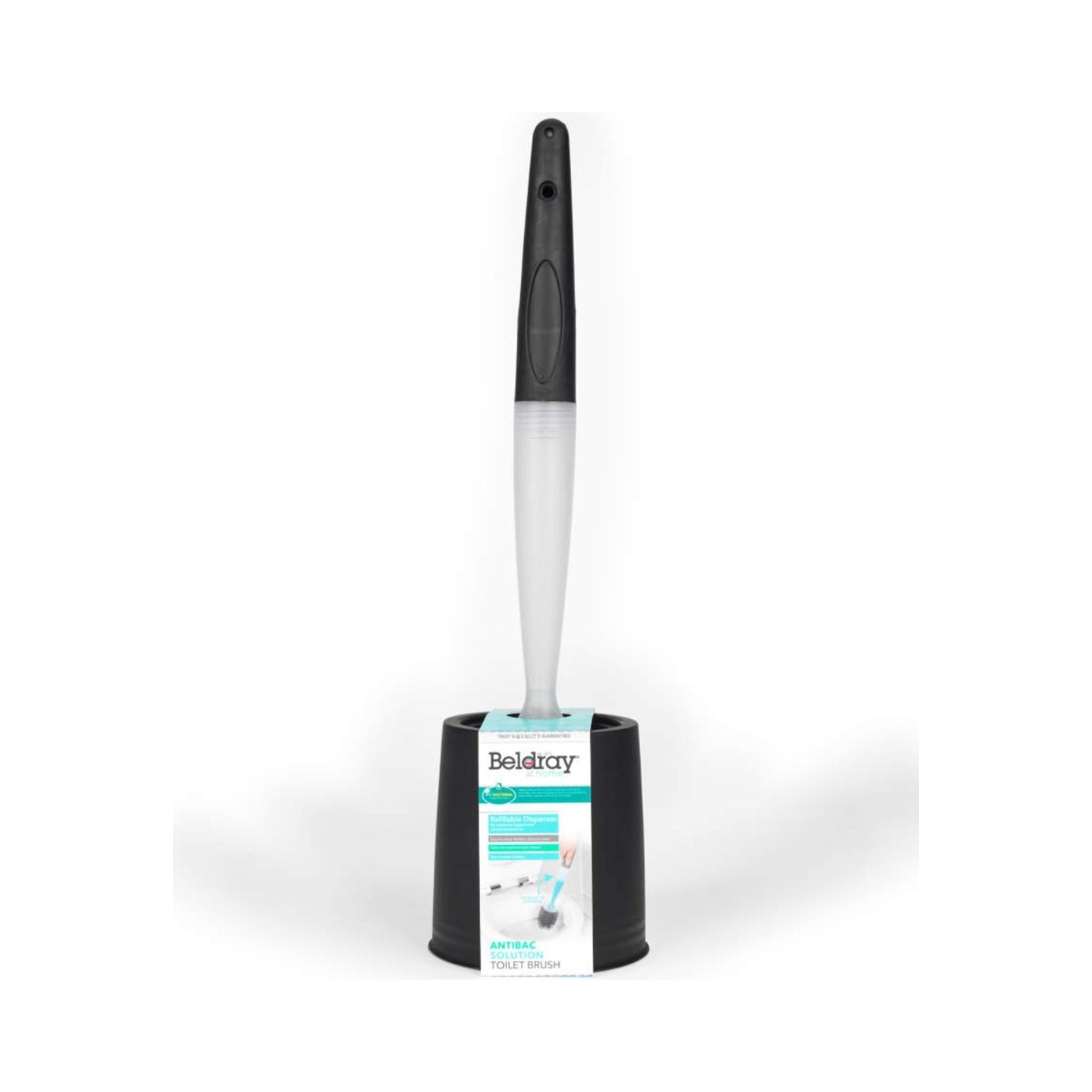 Beldray LA033996UFFEU7 Antibac Toilet Brush - Grey