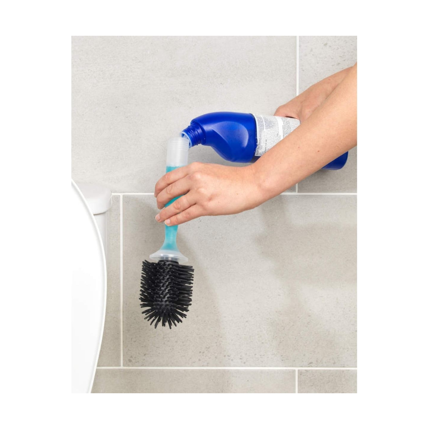 Beldray LA033996UFFEU7 Antibac Toilet Brush - Grey