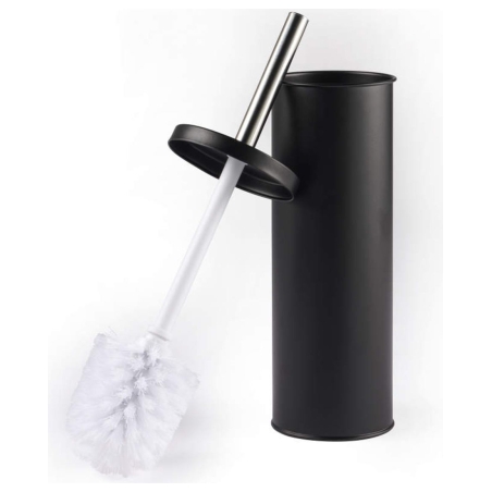 Beldray LA059451BLKFPEU7 Toilet Brush & Holder, Black