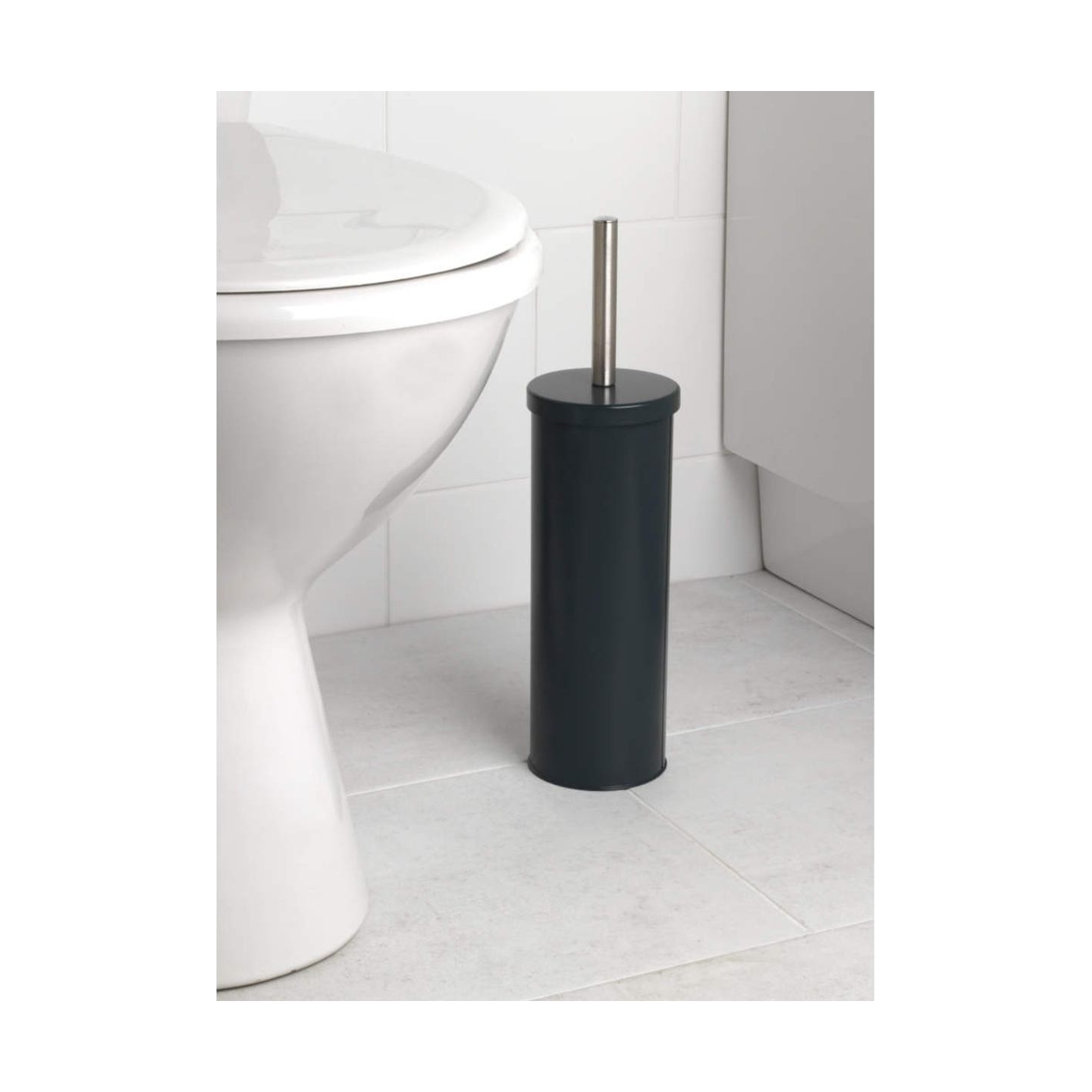 Beldray LA059451BLKFPEU7 Toilet Brush & Holder, Black