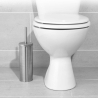 Beldray LA059451SS2FEU7 Toilet Brush & Holder, Stainless Steel