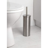 Beldray LA059451SS2FEU7 Toilet Brush & Holder, Stainless Steel