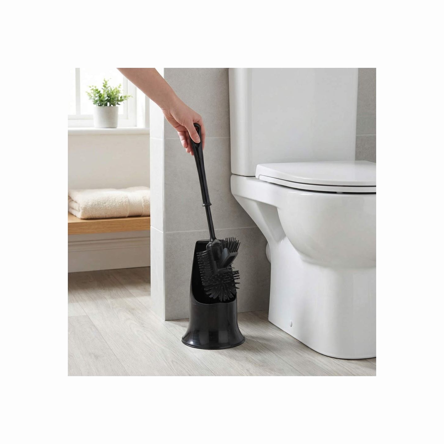 Beldray LA084538BLKPEU7 Anti-bac Toilet Brush