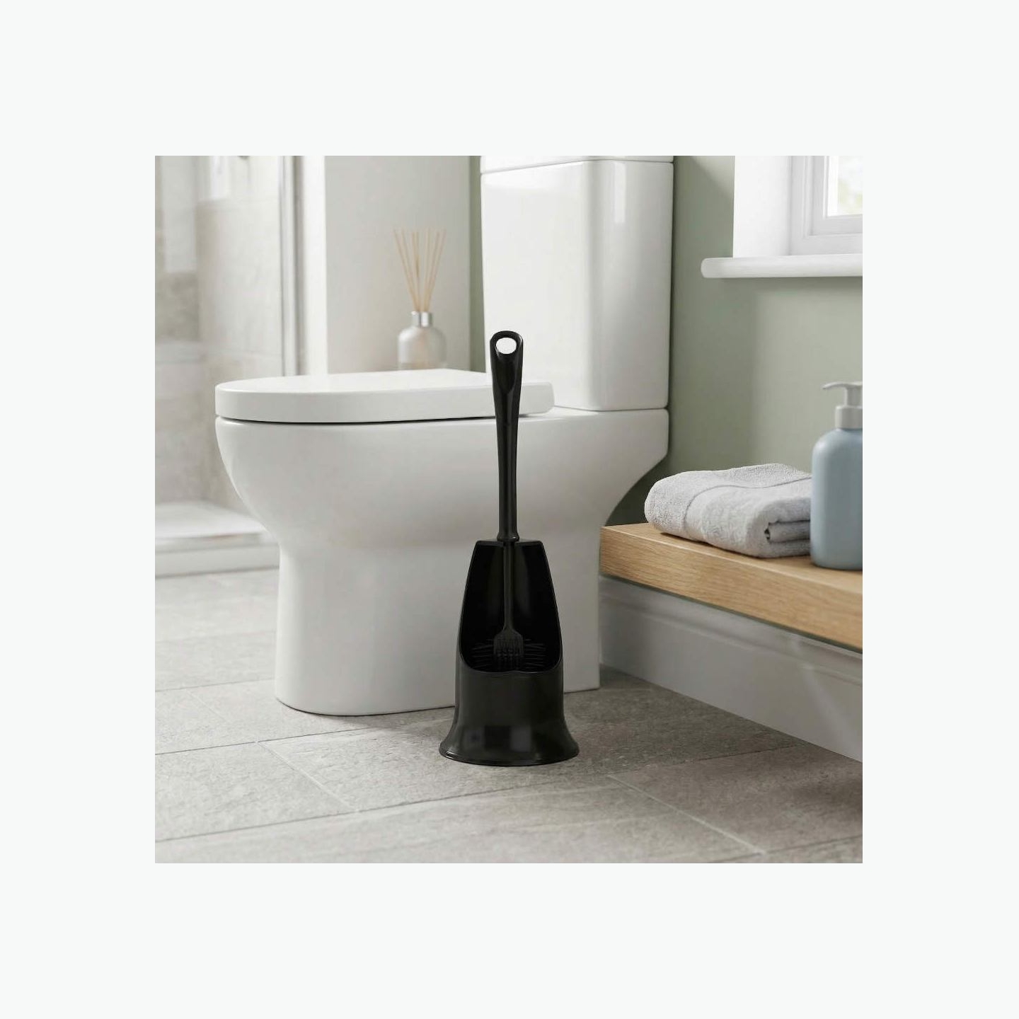 Beldray LA084538BLKPEU7 Anti-bac Toilet Brush