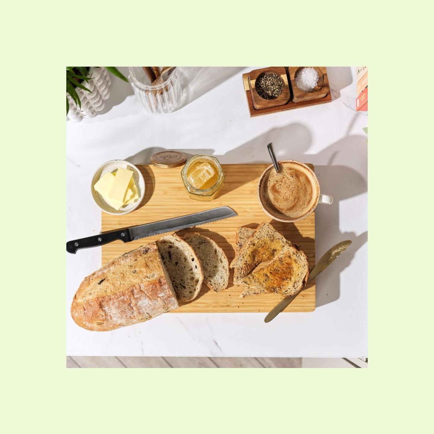 Salter BW13307RD Bamboo Chopping Board