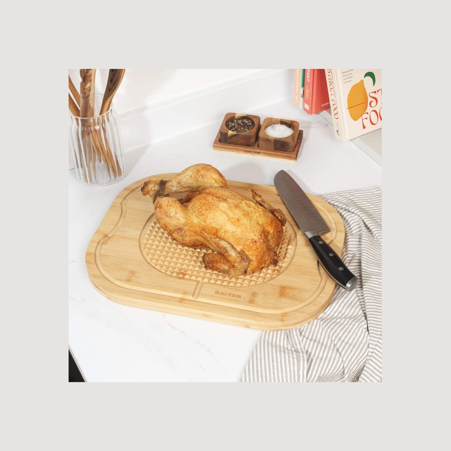 Salter BW072712EU7 Bamboo Carving Board