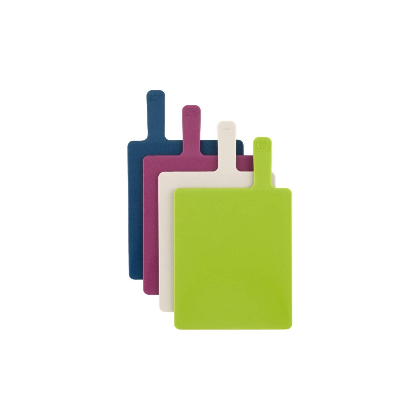 Salter BW047683EU7 Multicoloured 4-Piece Chopping Board Set