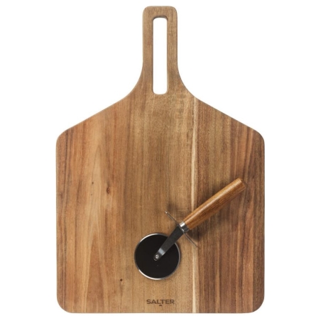 Salter BW14825 Toronto 12" Pizza Board & Cutter Set