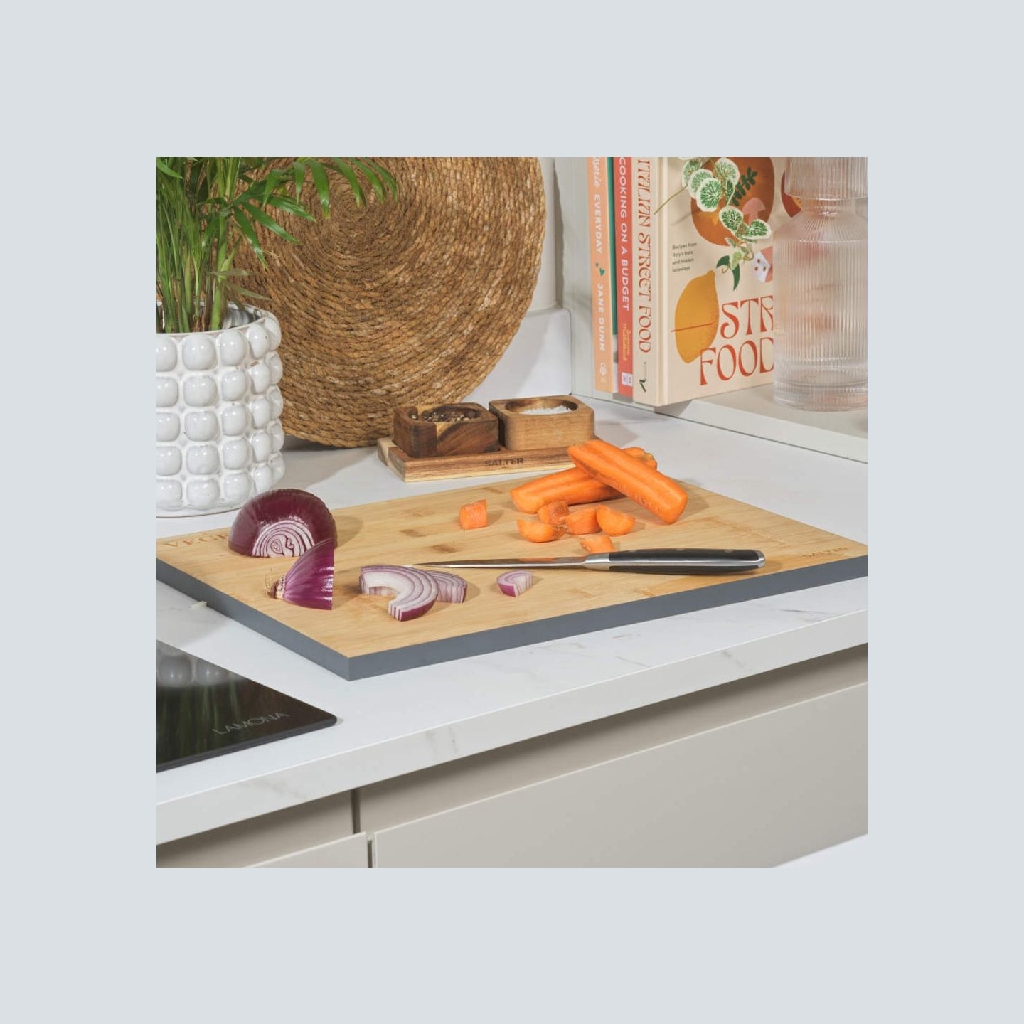 Salter BW072812EU7 3 Piece Bamboo Chopping Board Set