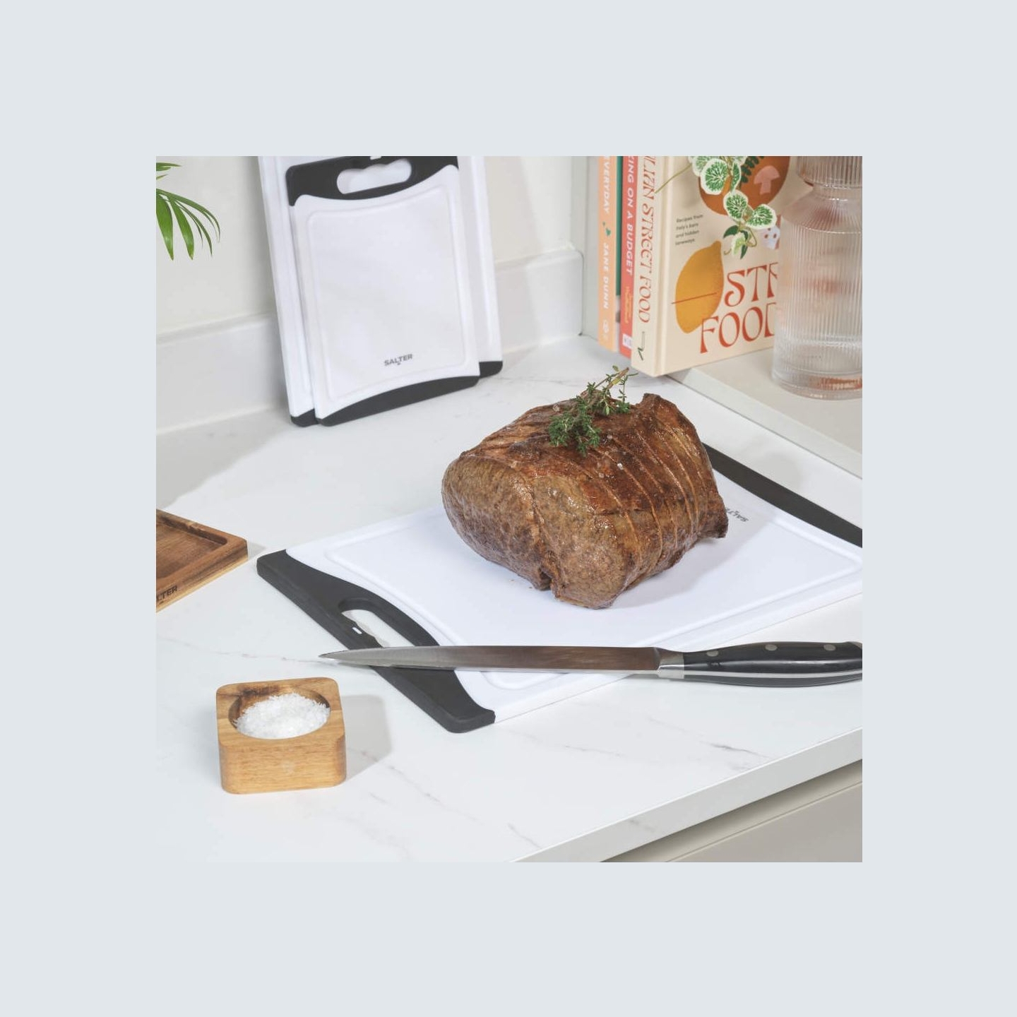 Salter BW13904 3 Piece Double-Sided Chopping Board Set