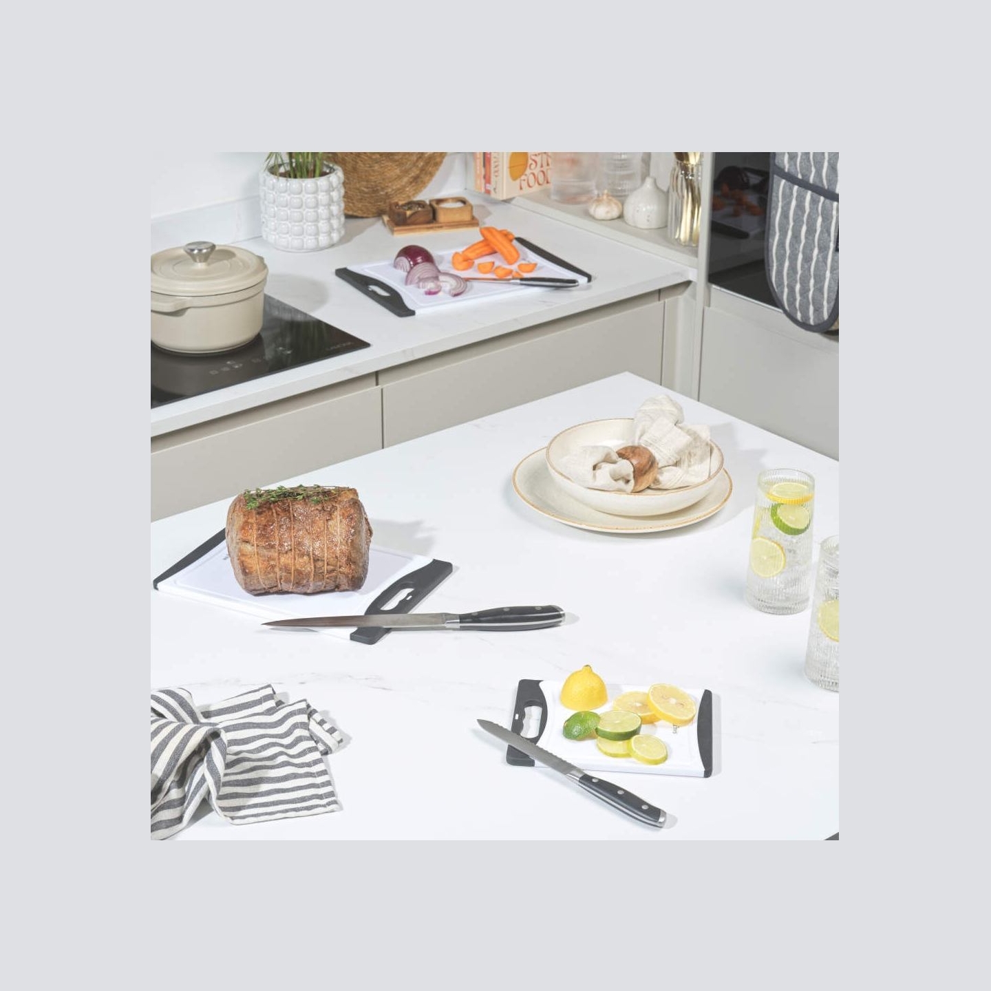 Salter BW13904 3 Piece Double-Sided Chopping Board Set