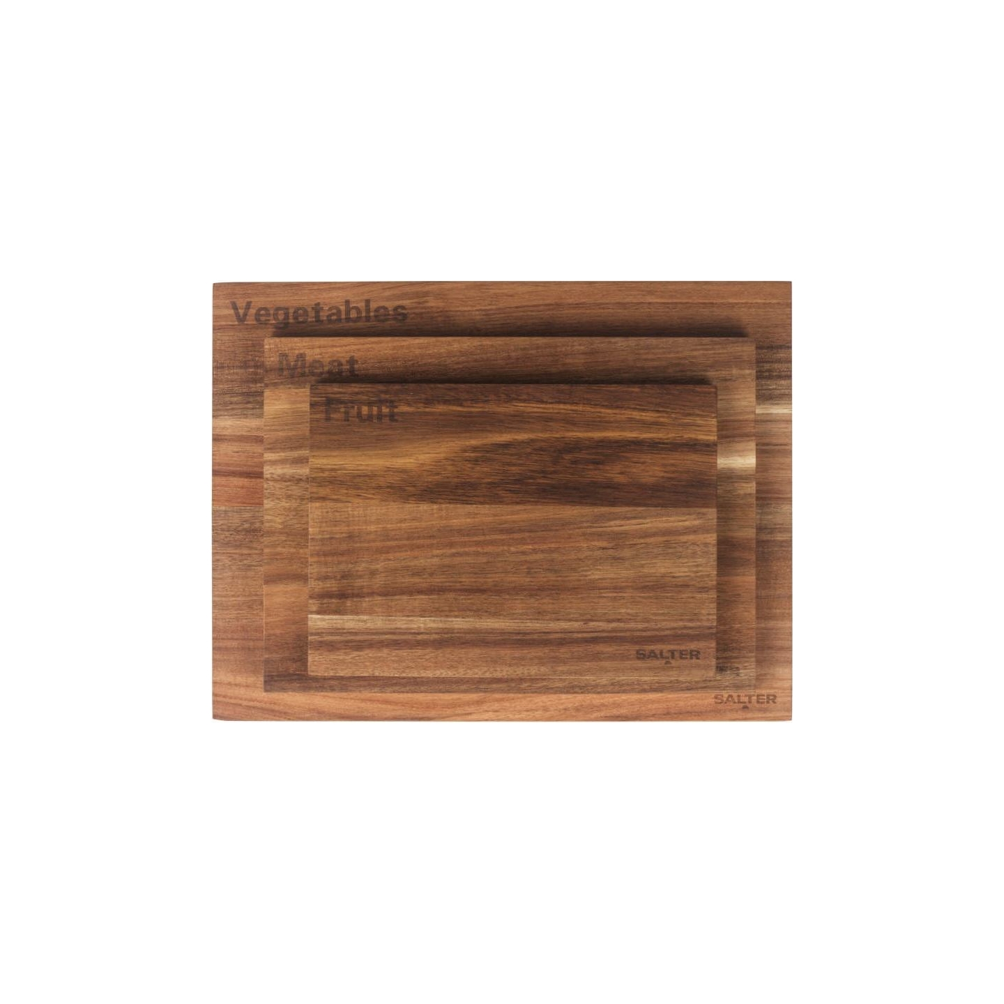Salter BW14740  Acacia   3 Piece Chopping Board Set