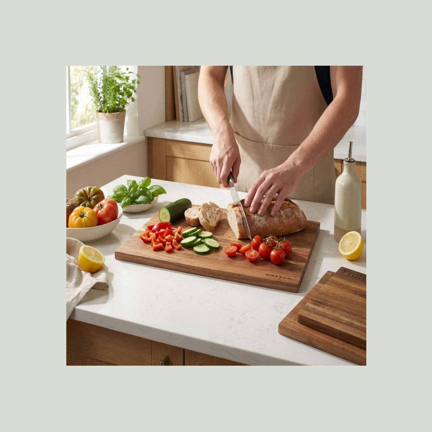 Salter BW14740  Acacia   3 Piece Chopping Board Set