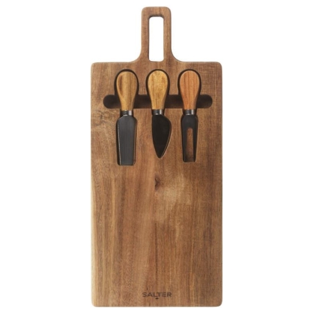 Salter BW14826 Toronto Cheese Board, Acacia Wood