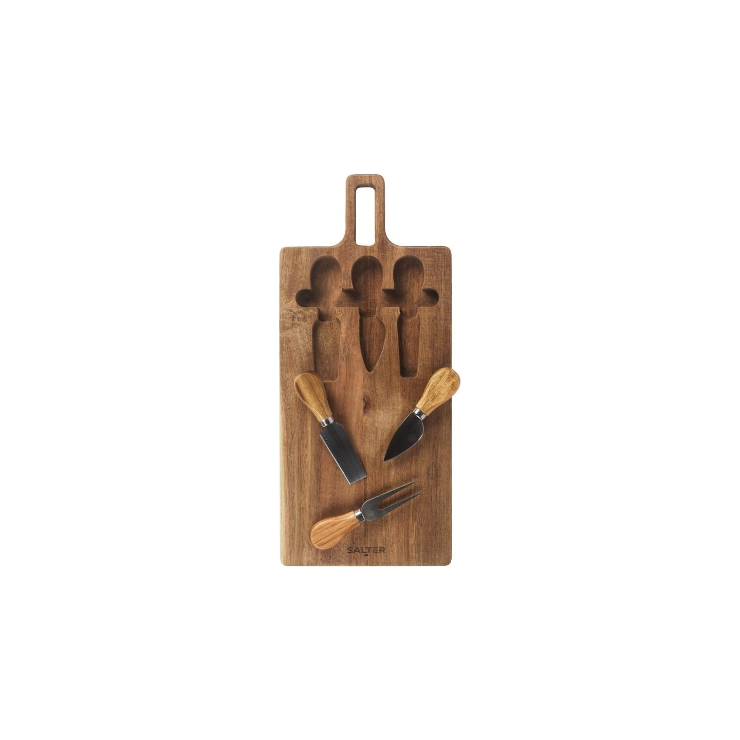 Salter BW14826 Toronto Cheese Board, Acacia Wood