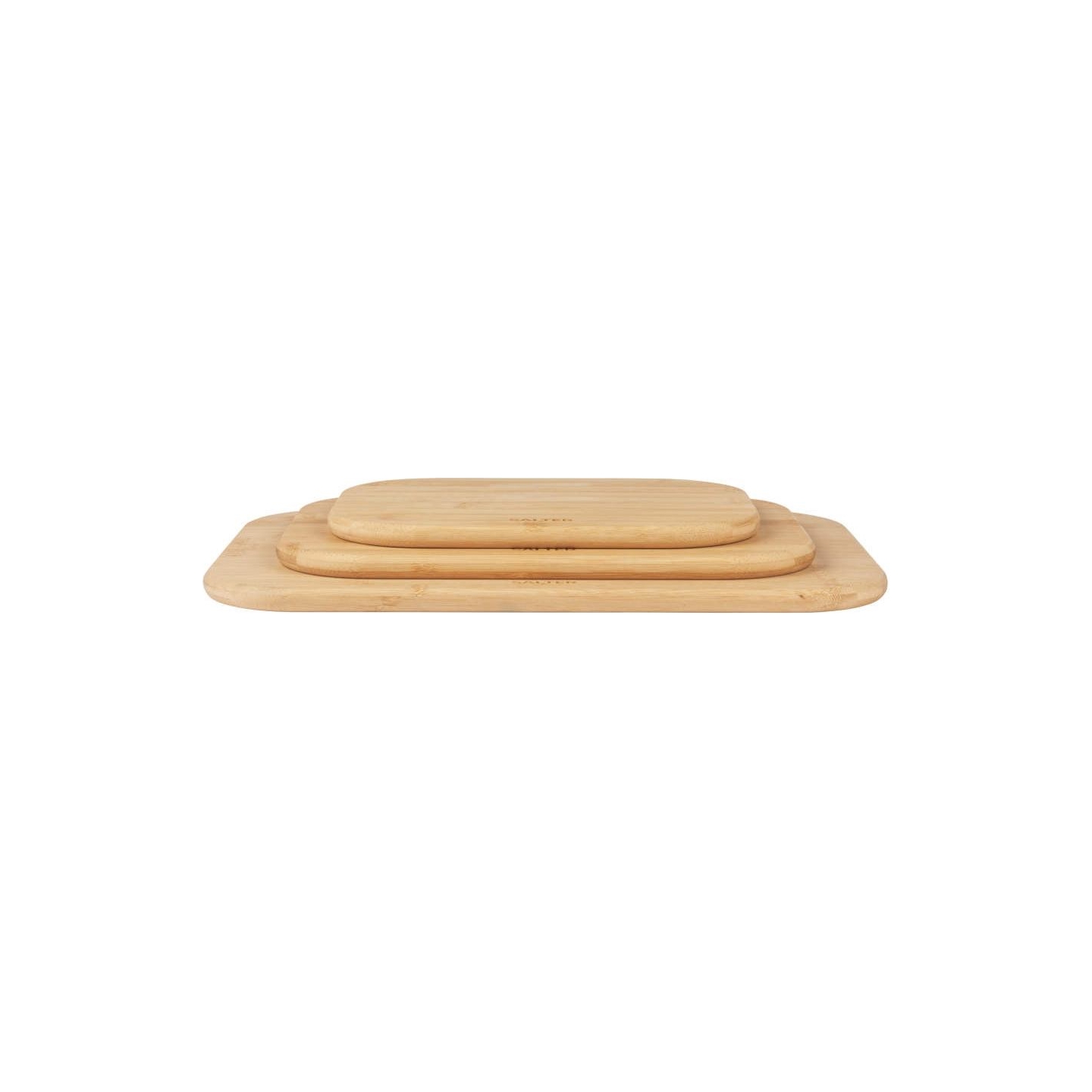 Salter BW14107 Simple Prep Bamboo Chopping Board Set