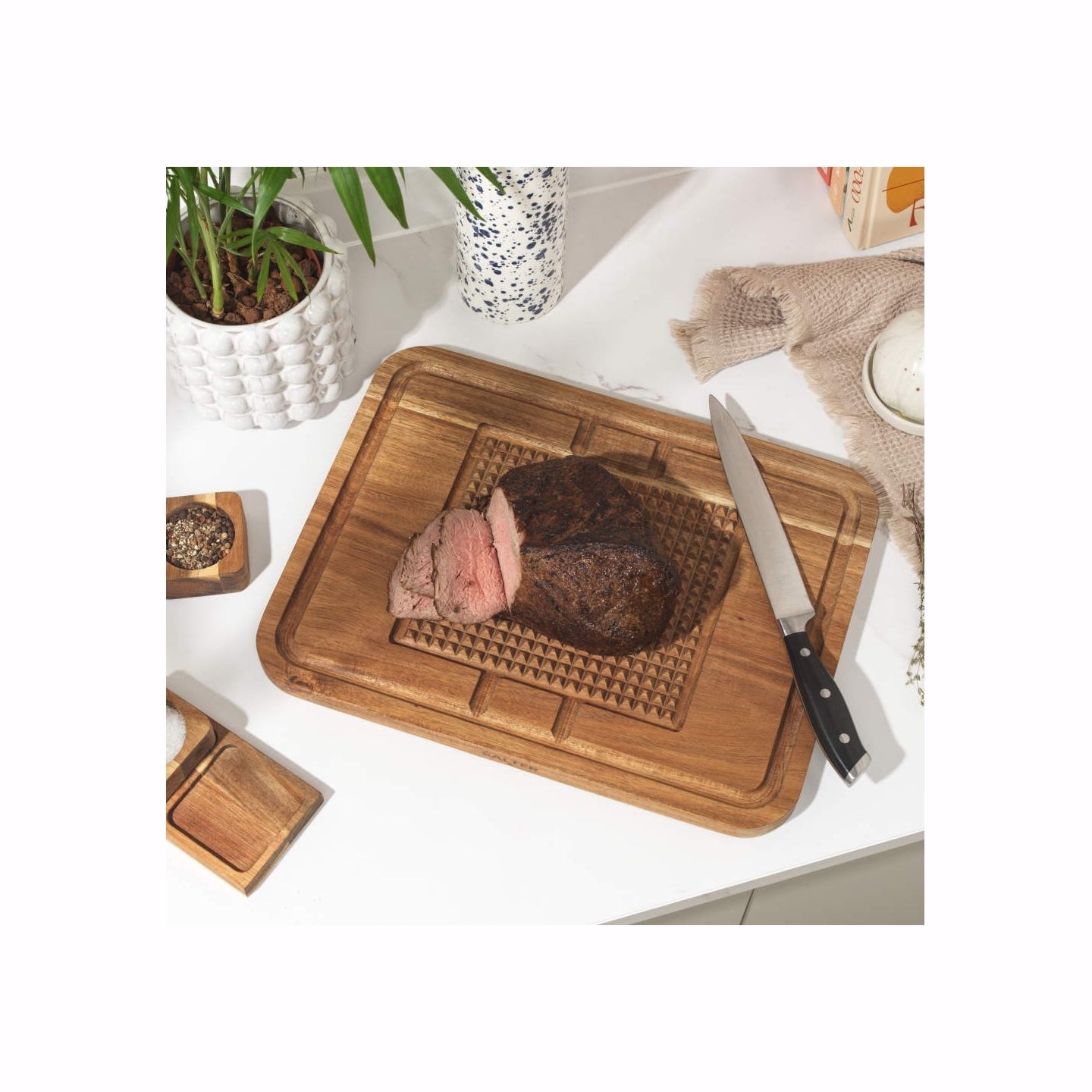 Salter BW14194 Acacia Carving Board