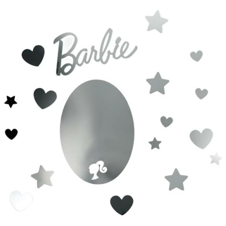 Paladone Barbie Mirror Wall Decals