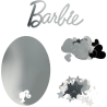 Paladone Barbie Mirror Wall Decals