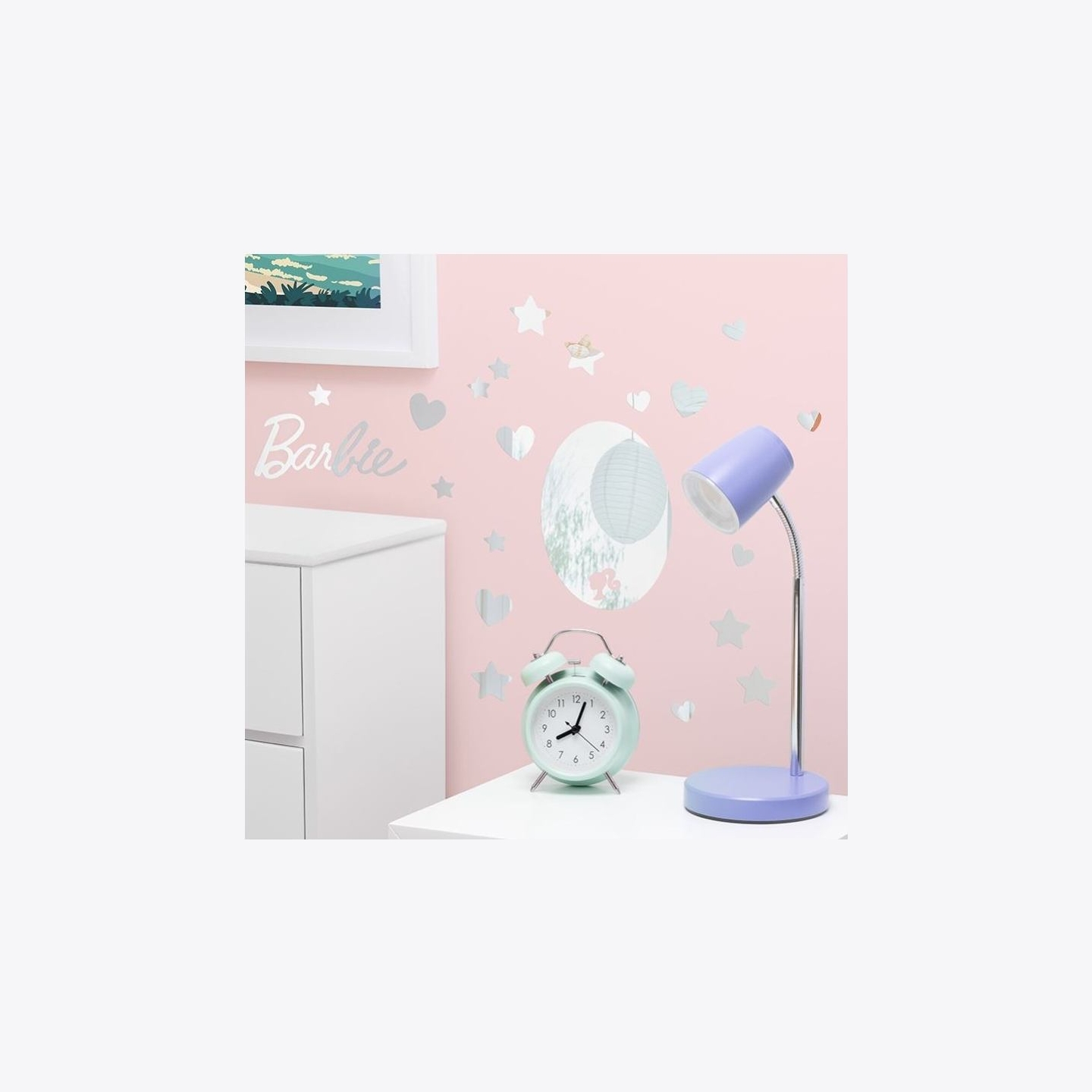 Paladone Barbie Mirror Wall Decals