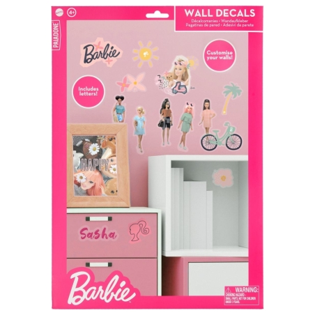 Paladone Barbie Personalisation Wall Decals