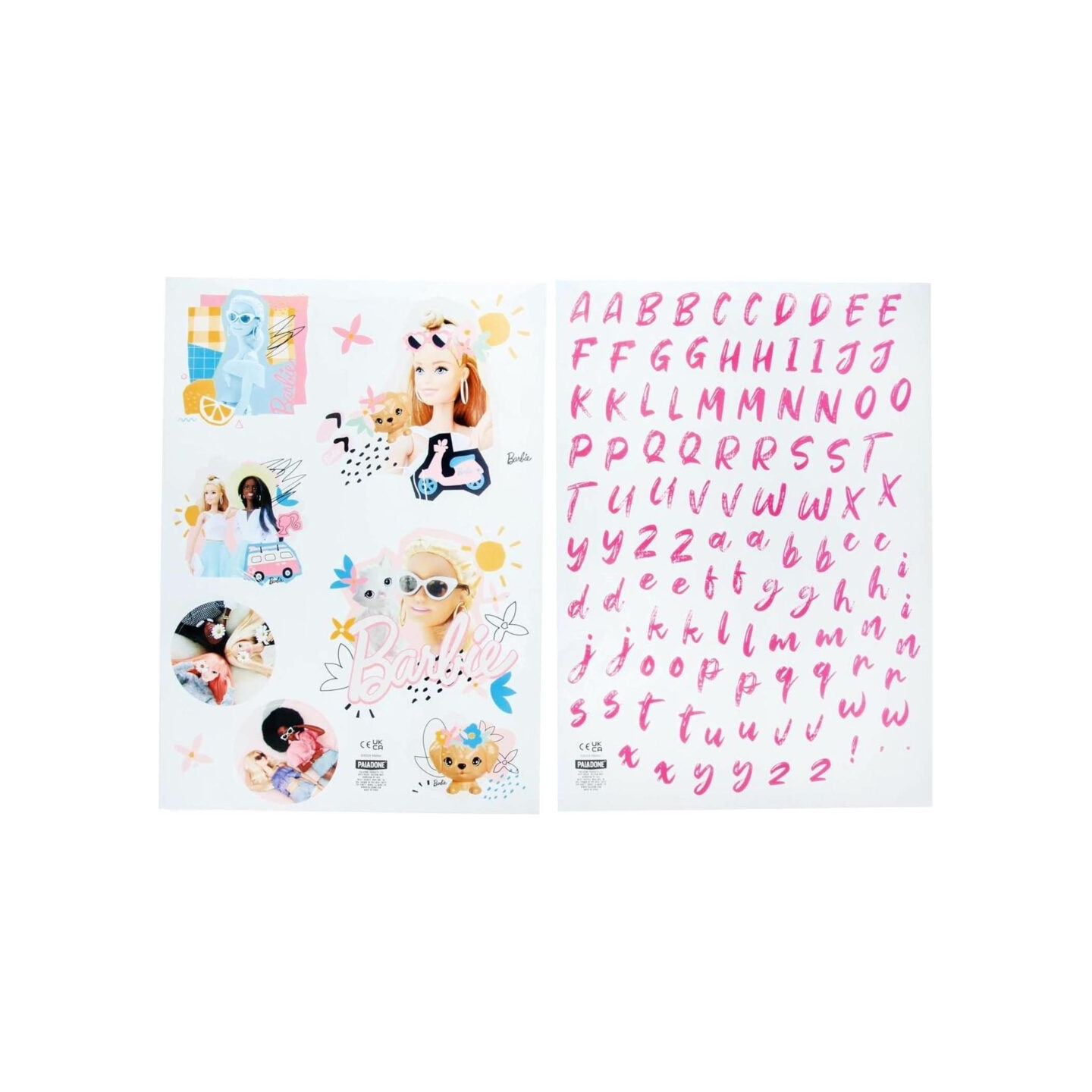 Paladone Barbie Personalisation Wall Decals
